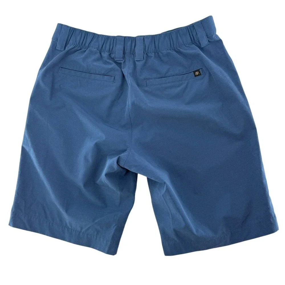 Banana Republic Men Blue Textured‎ Golf Casual Shorts Size 30 Stretch